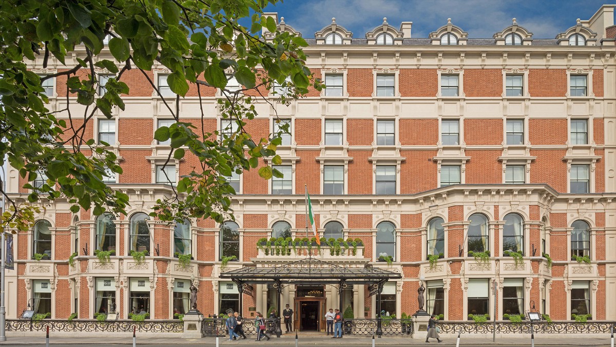 Dublin's Iconic Shelbourne Hotel - Image by Kelvin Gillmor