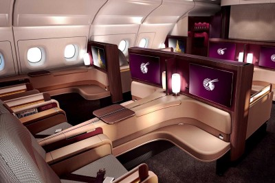 <p>First Ever Double Bed On Business Class</p>