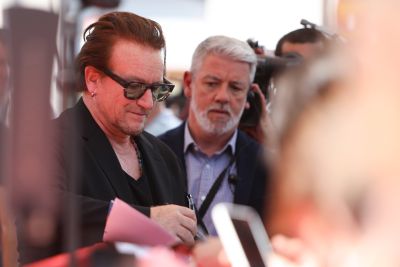 Bono is a guest at Joe Biden's SOTU