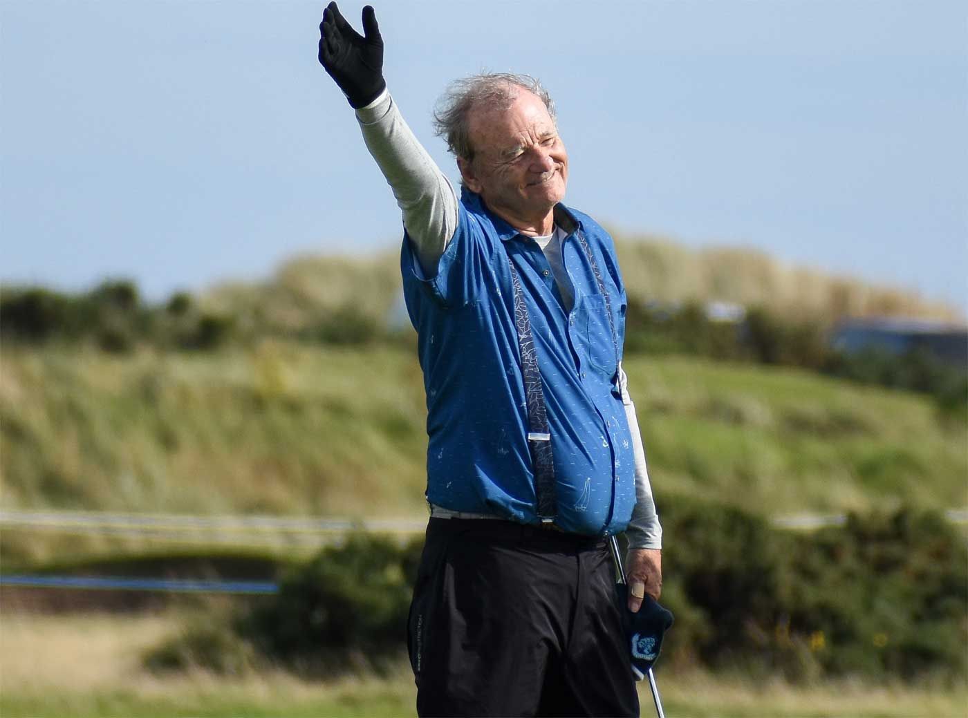 Five Star Client Bill Murray loves his golf