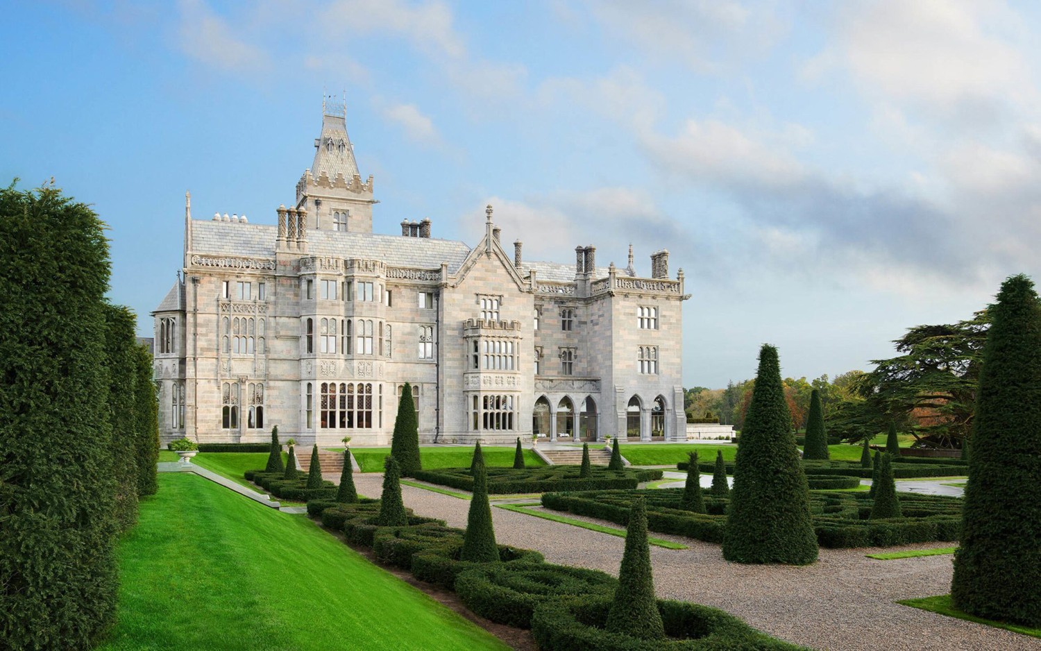 A wedding at Adare Manor will  be a real talking point!